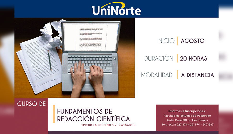 Curso de Fundamentos de Redacción Científica