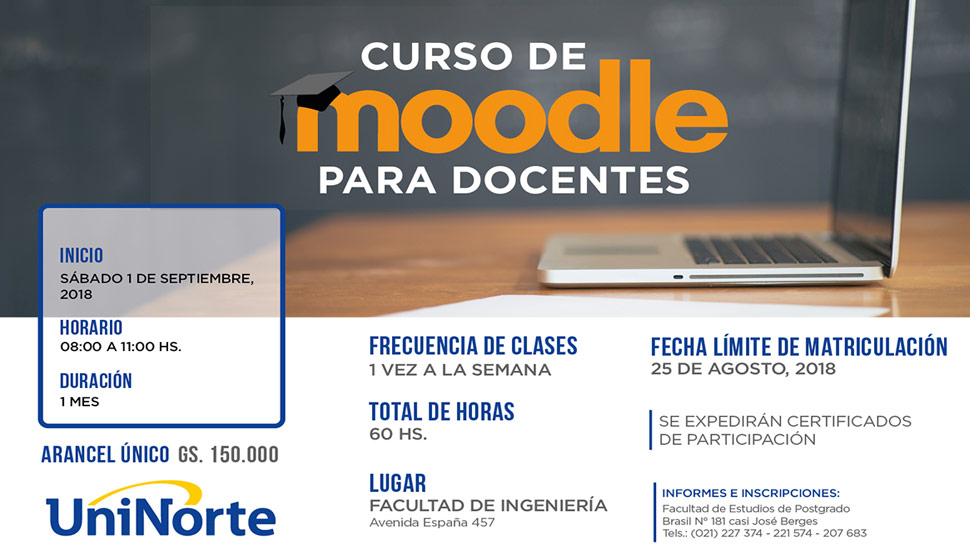 Curso de Moodle para docentes