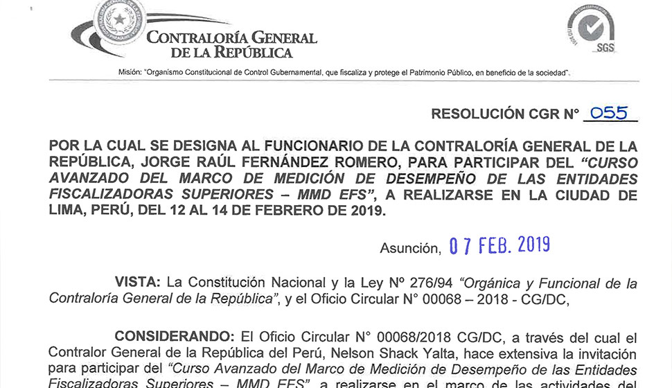 Director de la carrera de Ciencias Contables de UniNorte representará al país en un Curso en Lima, Perú