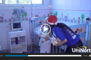 El equipo de UniNorte realiza una emotiva visita al Hospital General Pediátrico "Acosta Ñu"