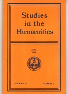 Artículos Monográficos | Studies in the Humanities